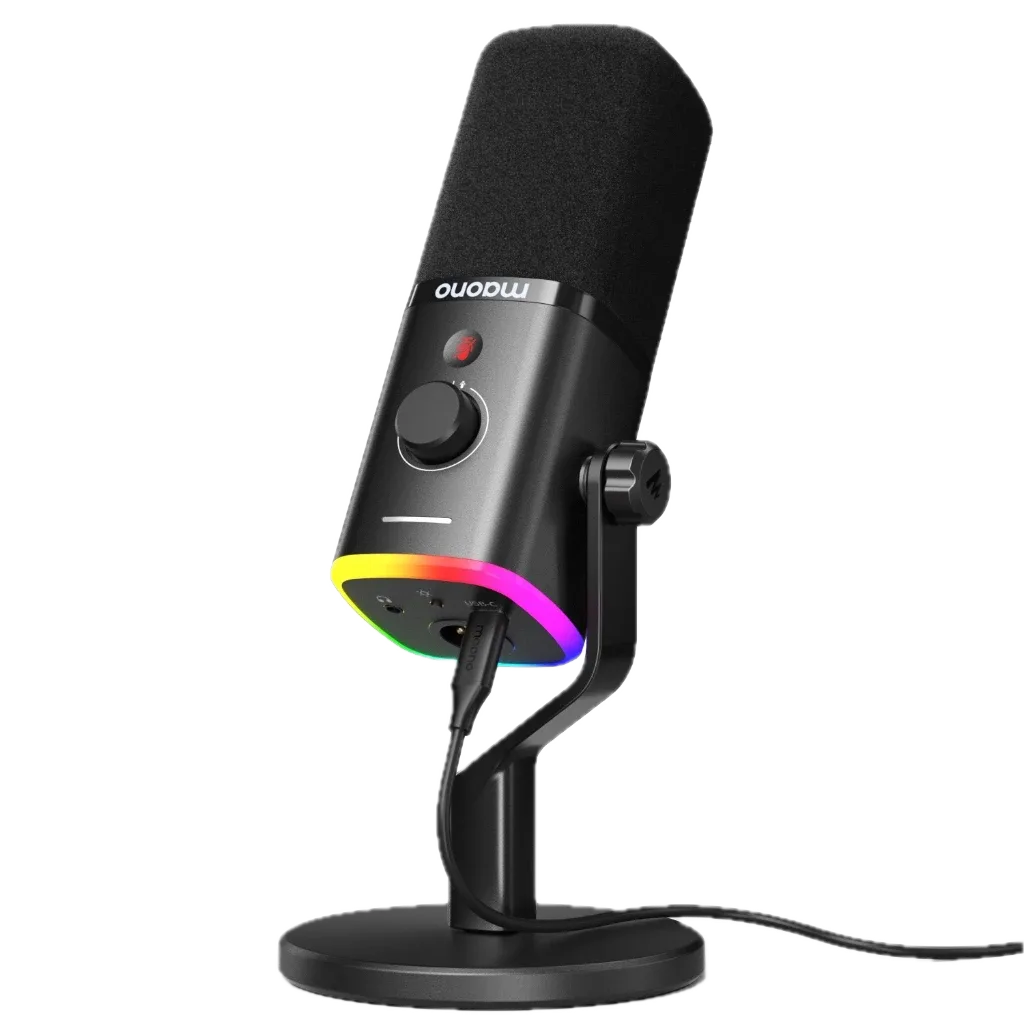 Maono 閃克 | PD100X RGB動圈麥克風